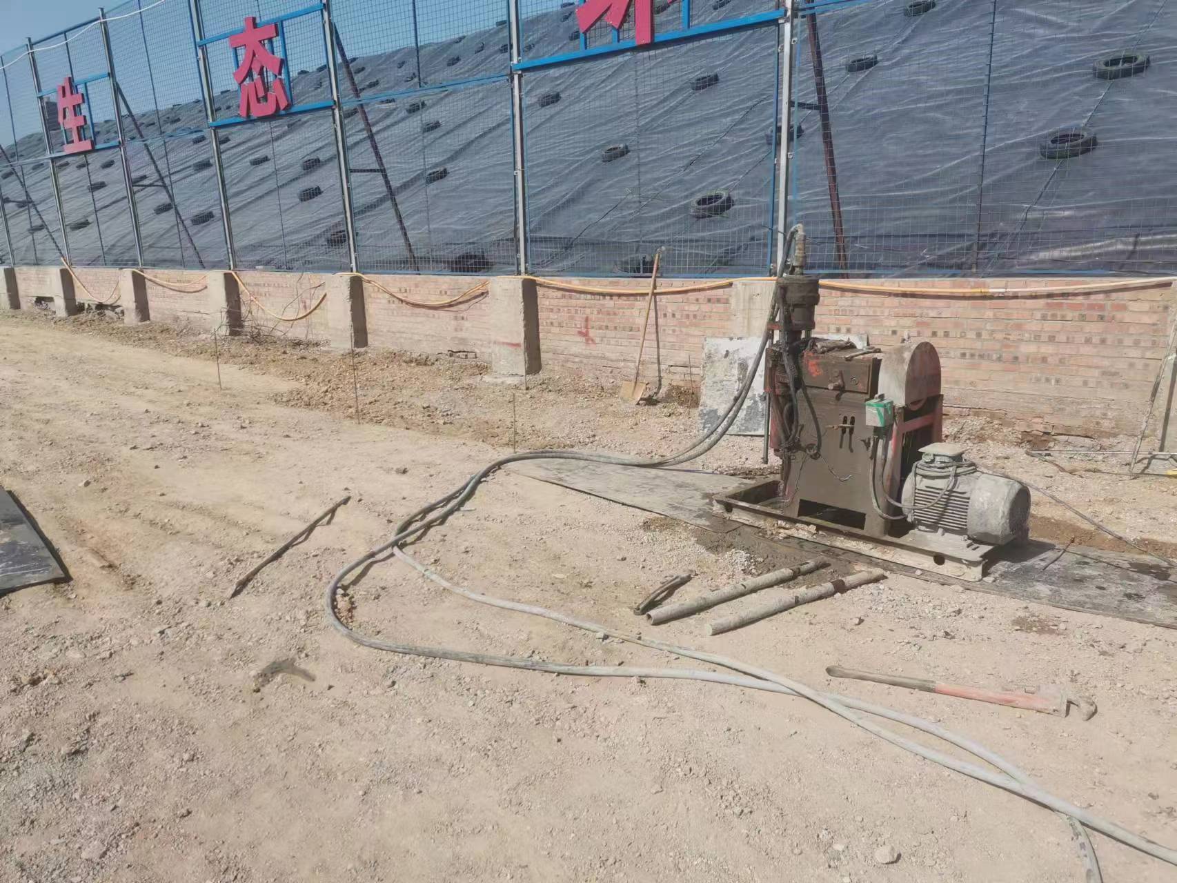 白茅湖农场地基注浆