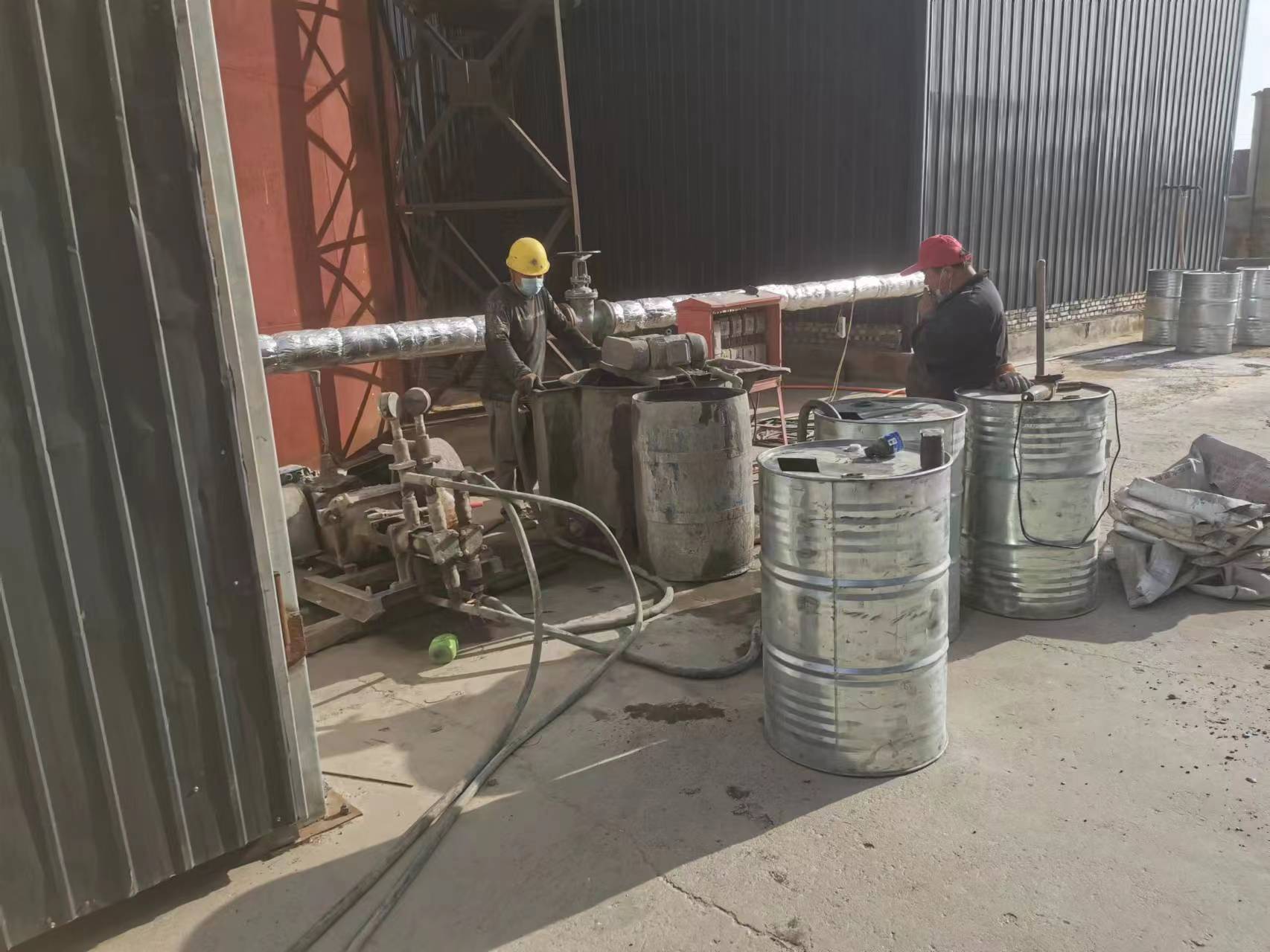 白茅湖农场双液注浆