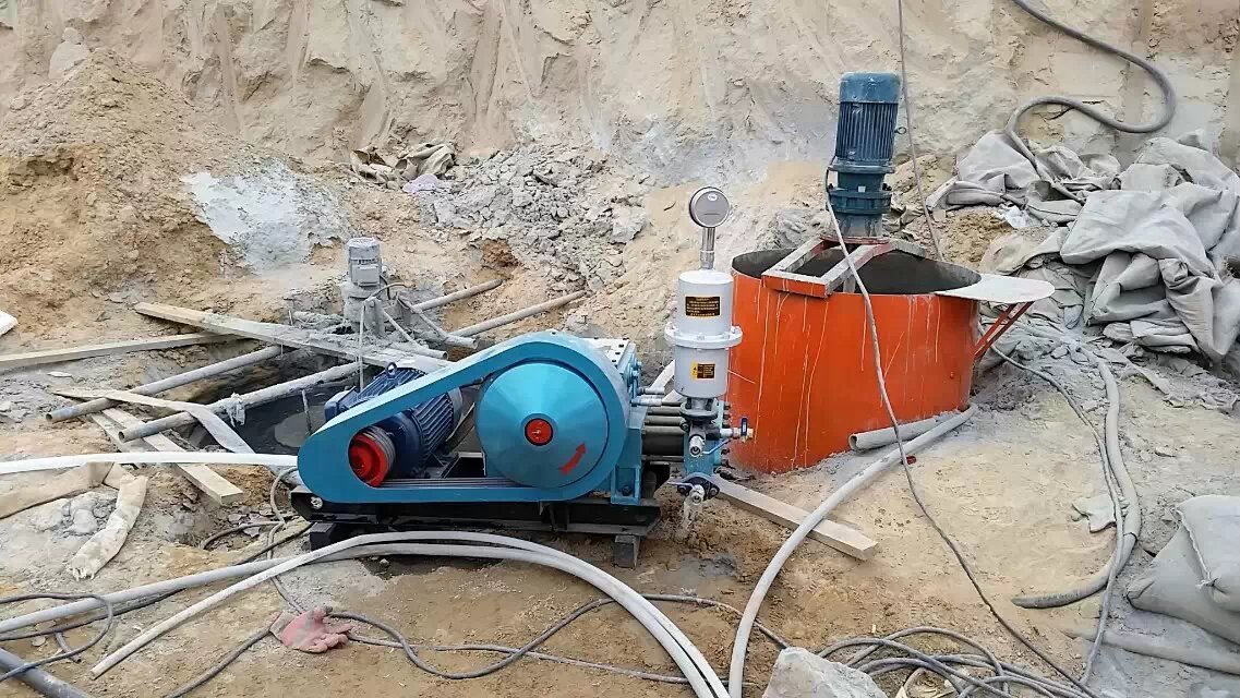 白茅湖农场顶管注浆